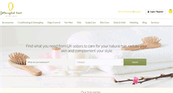 Desktop Screenshot of detangled-hair.com